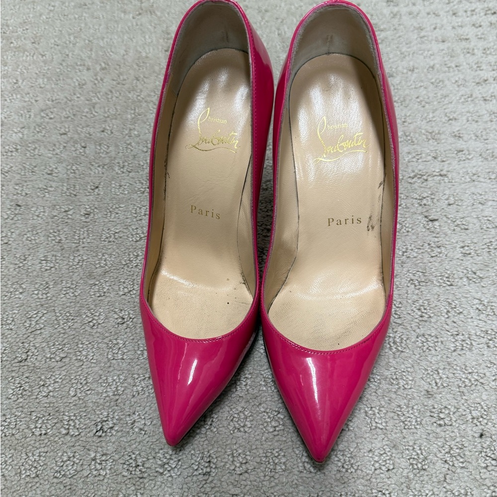 Christian Louboutin Pigalle Follies Pink Patent